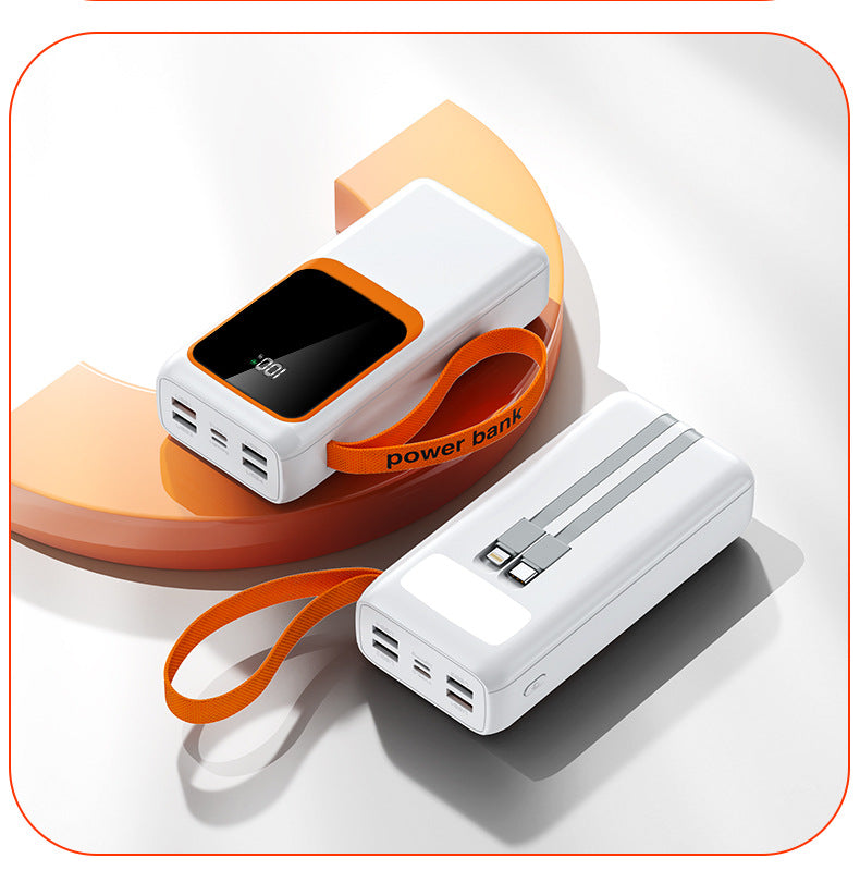 Banque d'alimentation portable avec affichage numérique et charge rapide 5