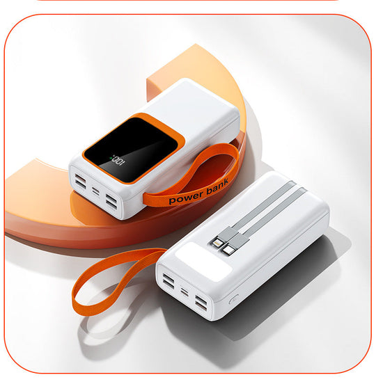 Banque d'alimentation portable avec affichage numérique et charge rapide 5