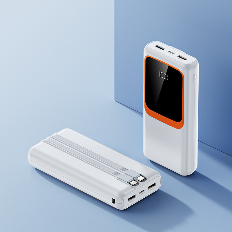Banque d'alimentation portable avec affichage numérique et charge rapide 6