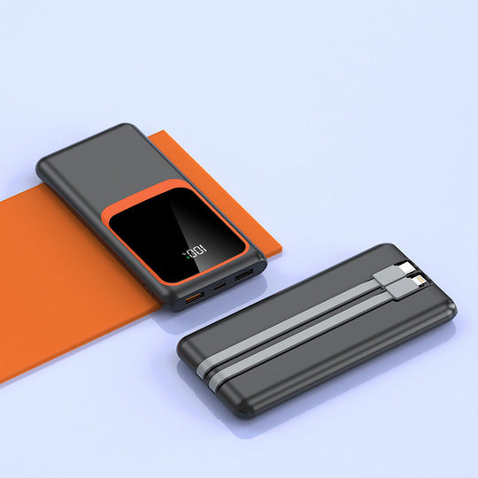 Banque d'alimentation portable avec affichage numérique et charge rapide 7