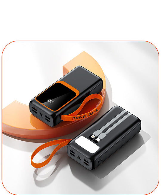 Banque d'alimentation portable avec affichage numérique et charge rapide 8