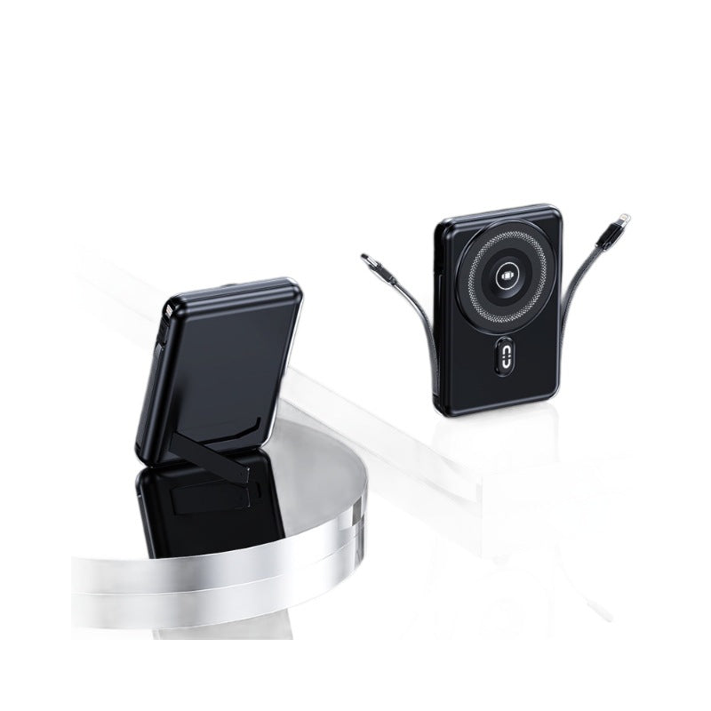 Banque d'alimentation portable avec support intégré et charge rapide 1