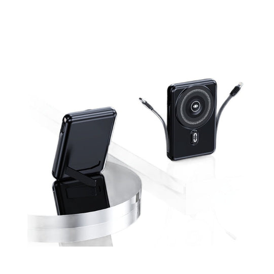 Banque d'alimentation portable avec support intégré et charge rapide 1
