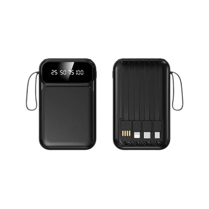 Banque d'alimentation portable compacte multifonction pour hommes et femmes 1
