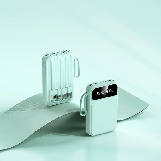 Banque d'alimentation portable compacte multifonction pour hommes et femmes 5