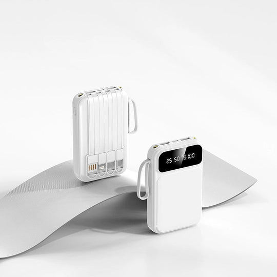 Banque d'alimentation portable compacte multifonction pour hommes et femmes 7