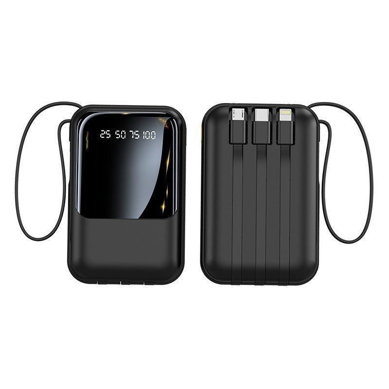 Banque d'alimentation portable compacte multifonction pour hommes et femmes 8