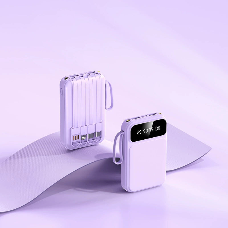 Banque d'alimentation portable compacte multifonction pour hommes et femmes 9