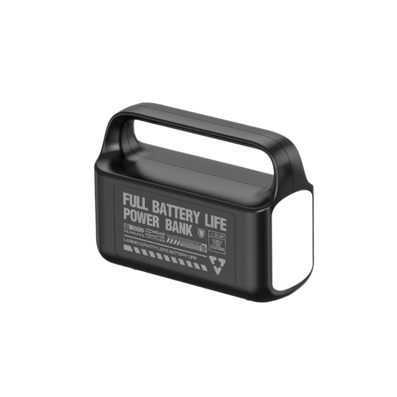 Banque d'alimentation portable multifonction avec lumière LED et charge rapide pour femme 1