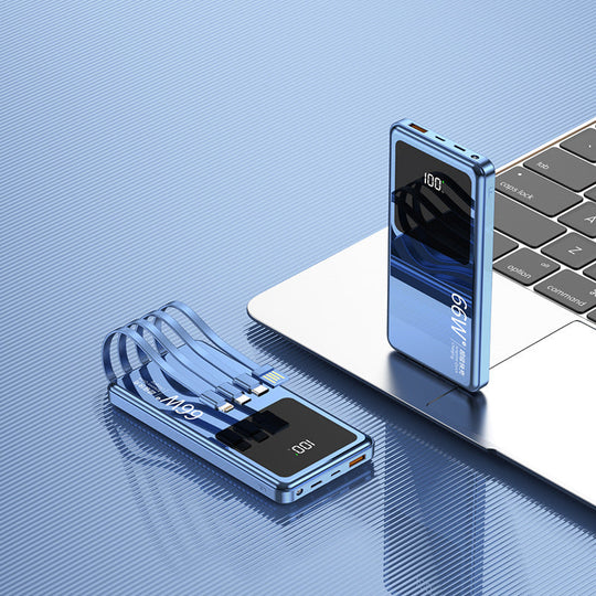 Banque d'alimentation portable multifonction pour femme avec charge rapide 2