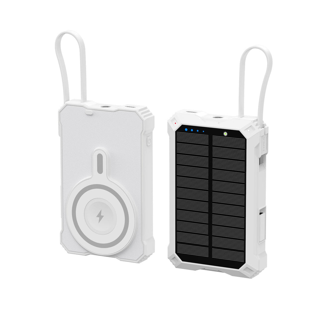 Banque d'alimentation solaire portable avec chargeur sans fil 3