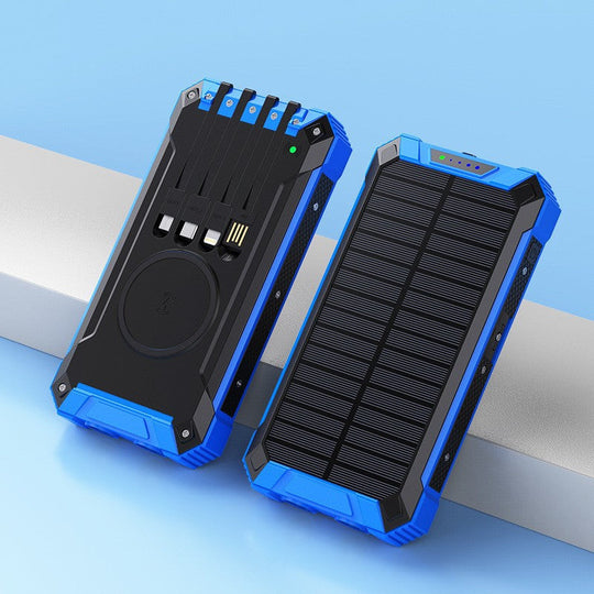Banque d'énergie portable à recharge solaire pour hommes et femmes 2