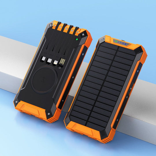 Banque d'énergie portable à recharge solaire pour hommes et femmes 4