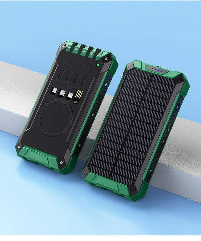 Banque d'énergie portable à recharge solaire pour hommes et femmes 5