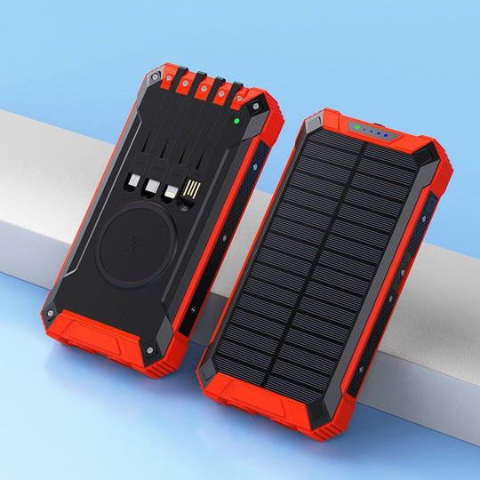 Banque d'énergie portable à recharge solaire pour hommes et femmes 6