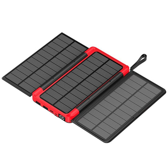 Banque d'énergie portable multifonctionnelle à énergie solaire 0