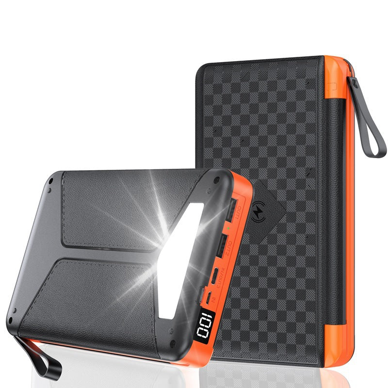 Banque d'énergie portable multifonctionnelle à énergie solaire 1