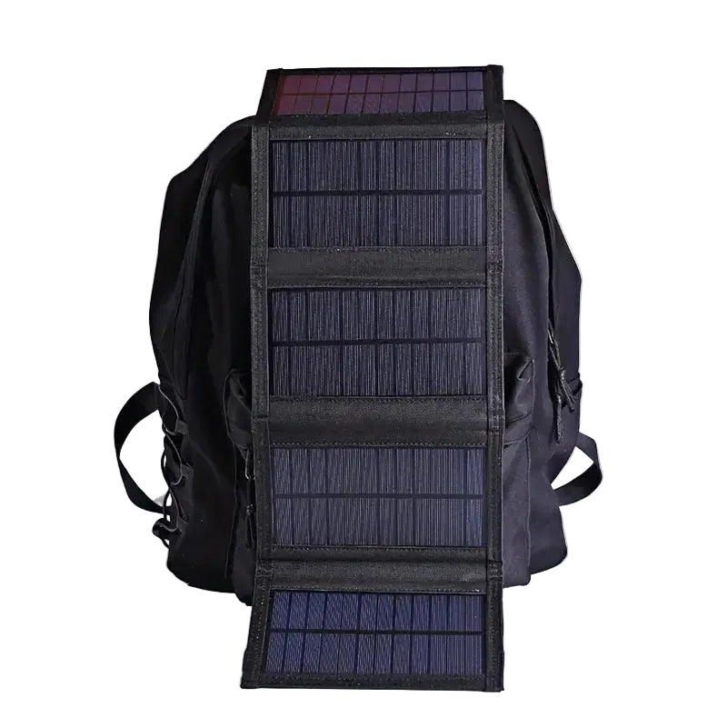 Banque d'énergie solaire pliable pour aventures en plein air 1