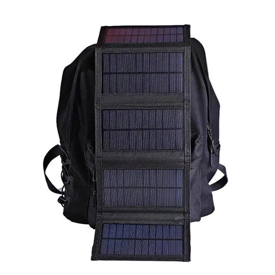 Banque d'énergie solaire pliable pour aventures en plein air 1