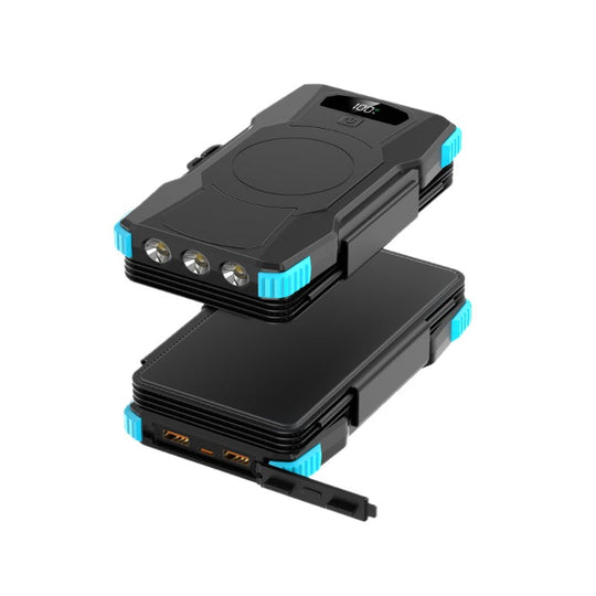 Banque d'énergie solaire portable avec éclairage LED intégré pour hommes et femmes 5