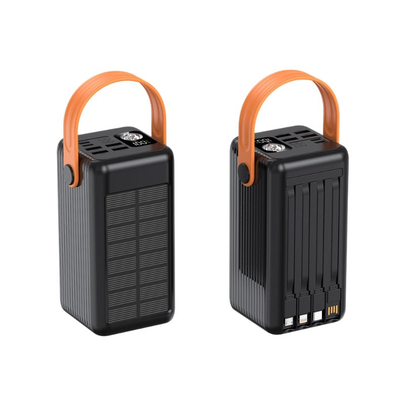 Banque d'énergie solaire portable avec plusieurs ports USB 1