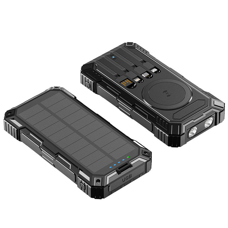 Banque d'énergie solaire portable multifonction pour activités extérieures 4