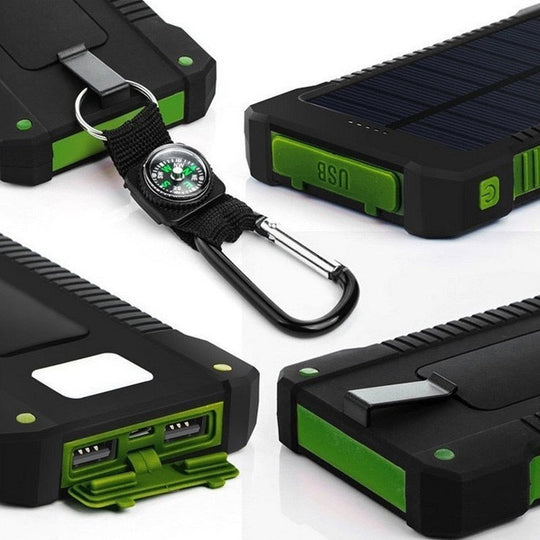 Banque d'énergie solaire portable robuste pour hommes et femmes 2