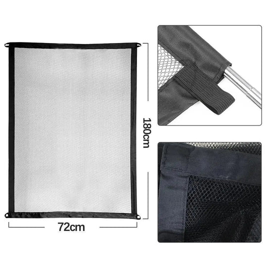 Barrière de Sécurité Portable pour Animaux de Compagnie Flexible 5