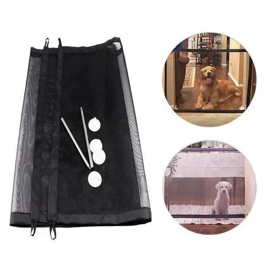 Barrière de Sécurité Portable pour Animaux de Compagnie Flexible 6