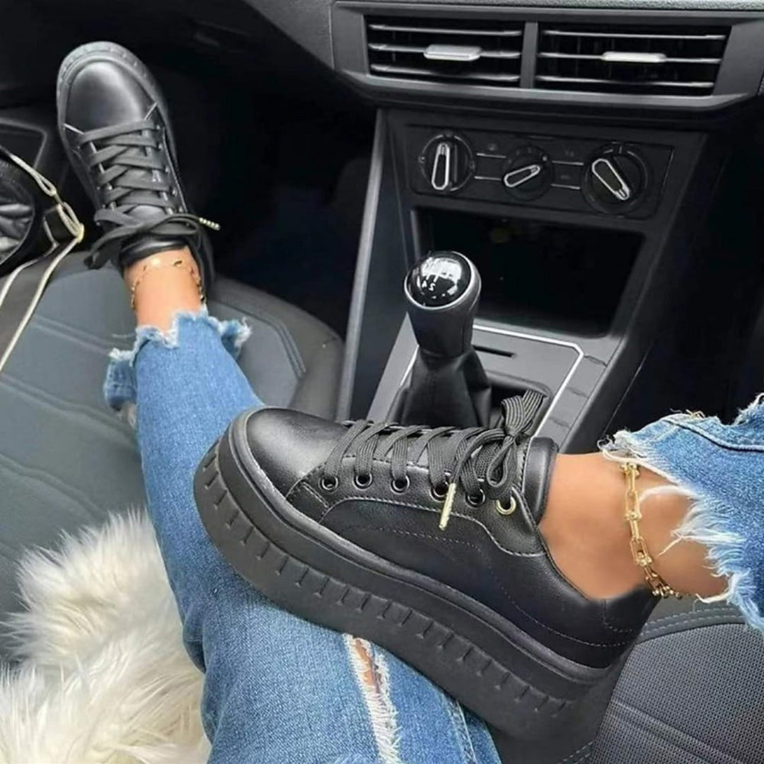 Baskets Femme Mode Semelle Épaisse Tendance 5