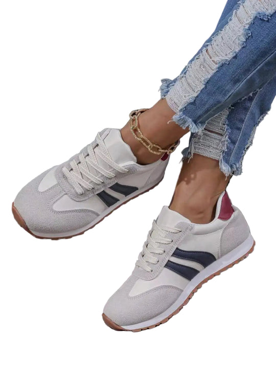 Baskets Femme Style Sportif Moderne avec Semelle en Caoutchouc 0