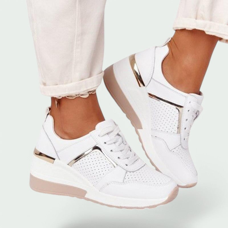 Baskets Femmes Décontractées en Caoutchouc Flexible 3