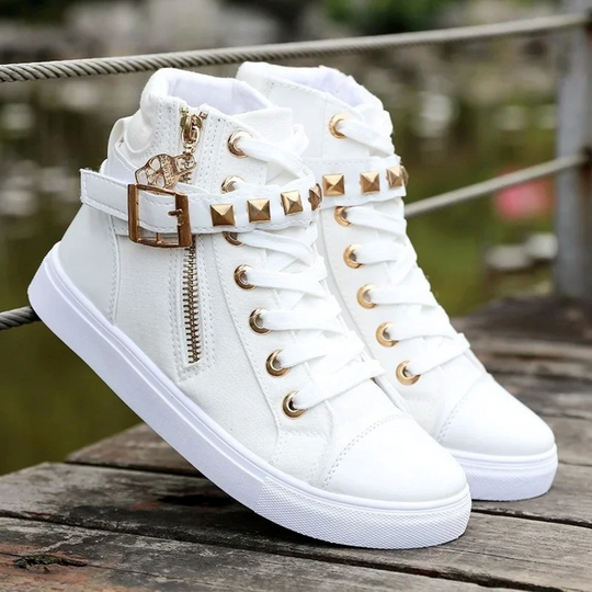 Baskets Montantes Femme Zippées 0