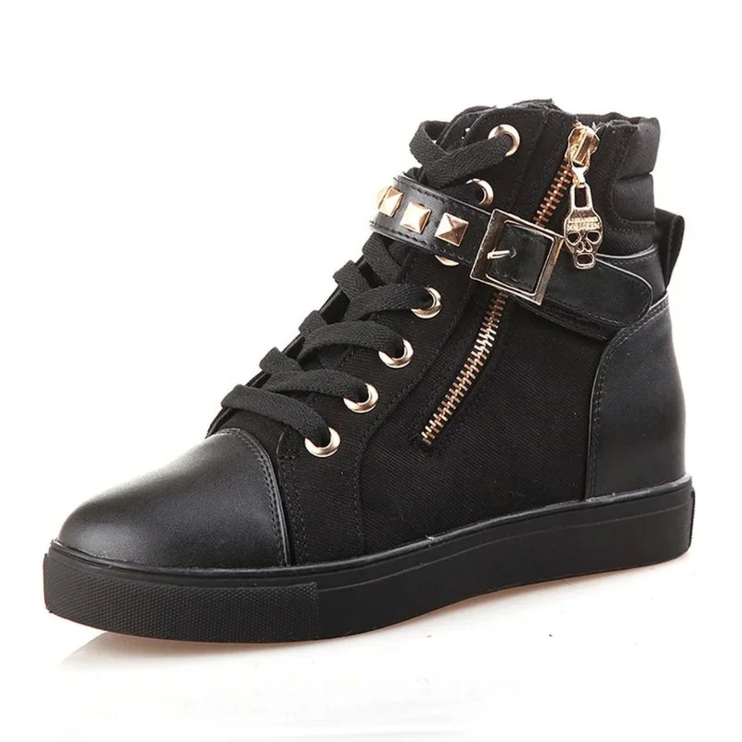 Baskets Montantes Femme Zippées 4