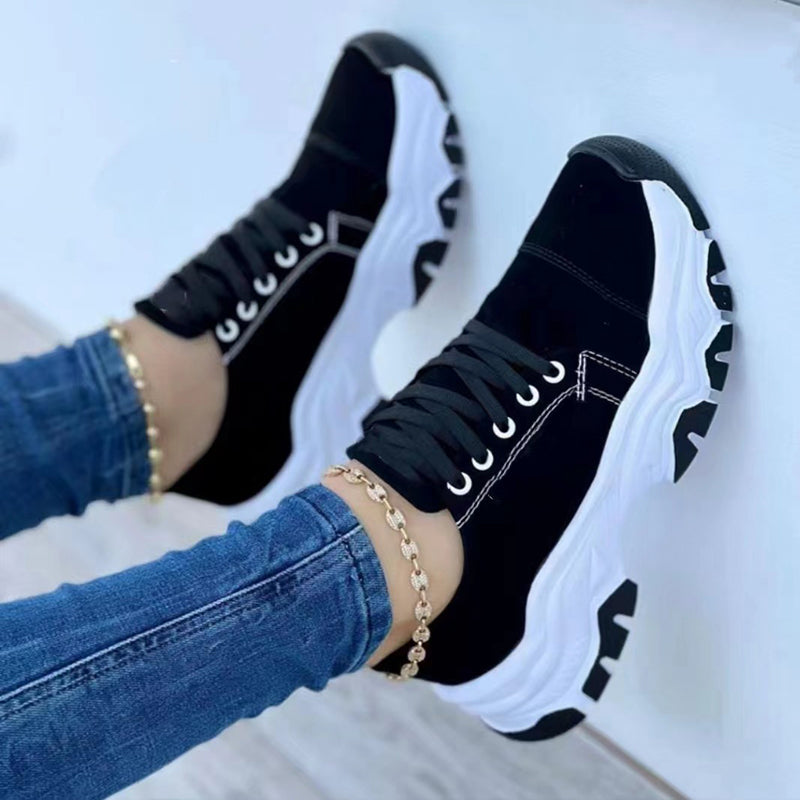 Baskets de Sport Femme à Plateforme Chic 4