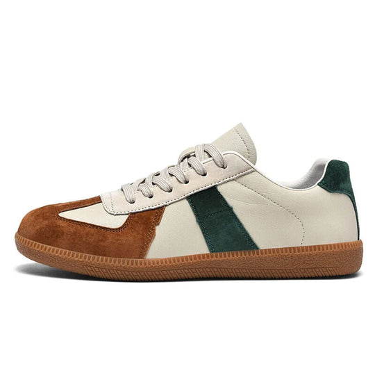 Baskets en Cuir et Suède pour Hommes au Style Moderne 0