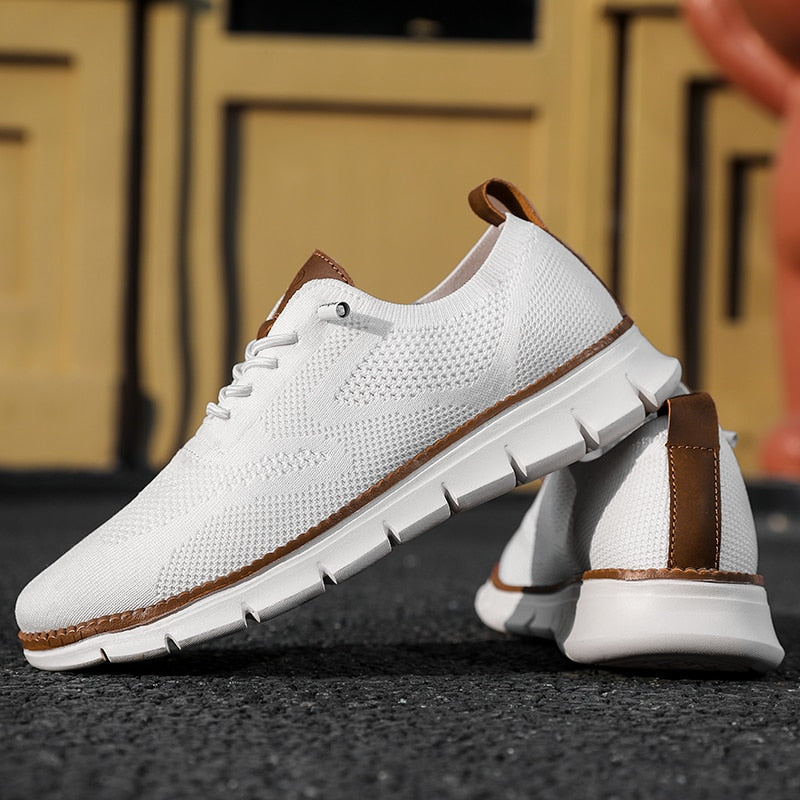 Baskets pour Hommes Style Décontracté en Matériau Flyknit 1