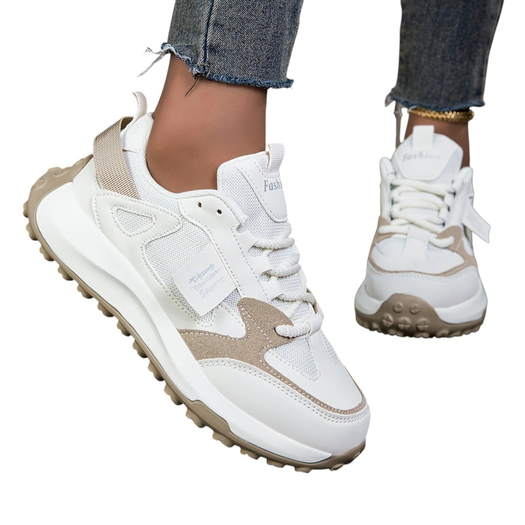 Baskets pour femmes à semelle haute tendance 1