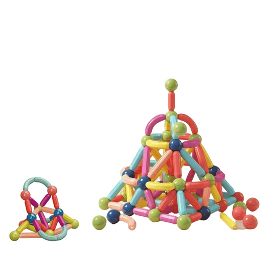 Bâtons créatifs magnétiques pour enfants - Construction imaginative 0