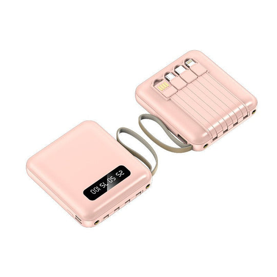 Batterie Externe Compacte avec Câbles Intégrés pour Homme et Femme 3