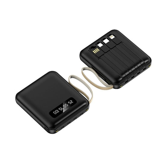 Batterie Externe Compacte avec Câbles Intégrés pour Homme et Femme 4