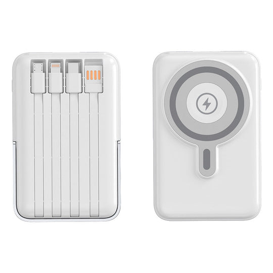 Batterie Externe MagSafe Nomade Portable Avec Câbles Intégrés Pour iPhone 1