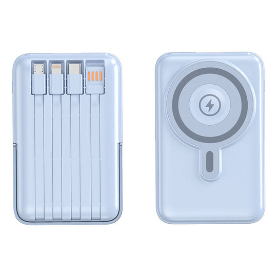 Batterie Externe MagSafe Nomade Portable Avec Câbles Intégrés Pour iPhone 3