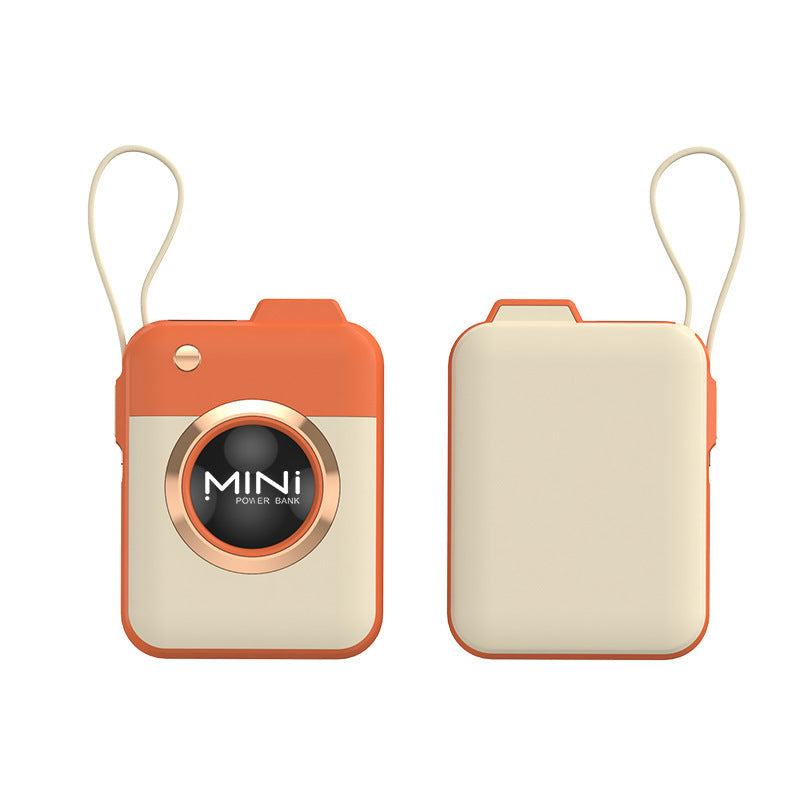 Batterie Externe Mini Portable Avec Sangle de Transport Pratique 0
