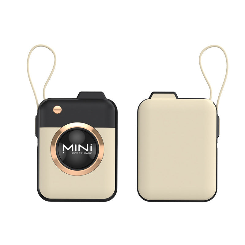 Batterie Externe Mini Portable Avec Sangle de Transport Pratique 7