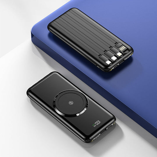 Batterie Externe Portable Charge Rapide avec Écran LED - Batterie Nomade Compacte 0