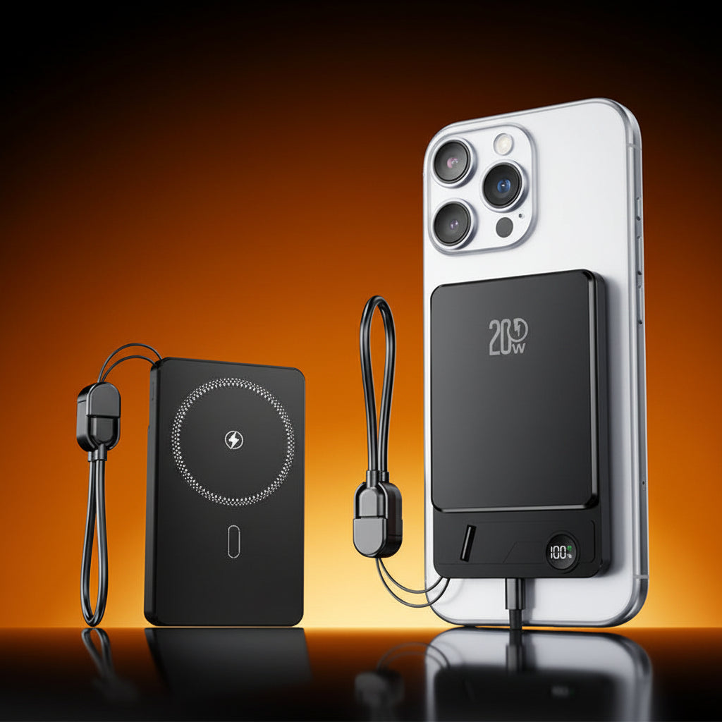 Batterie Externe Portable Charge Rapide avec Écran LED 3