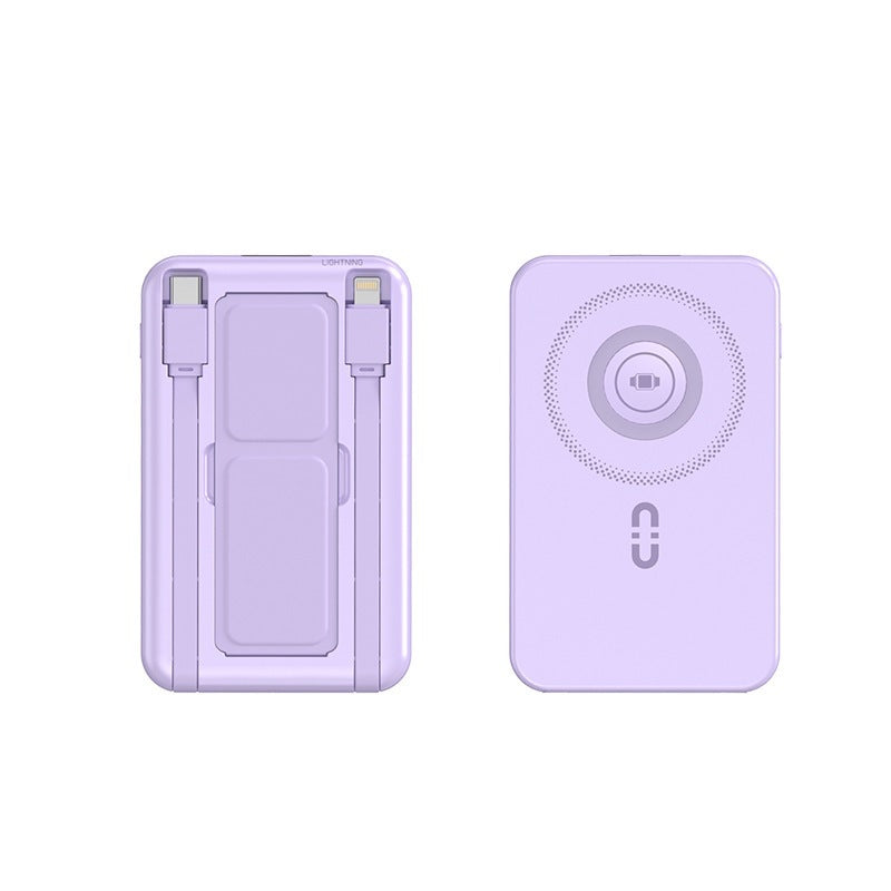 Batterie Externe Portable Qi Magnétique Autonomie Prolongée 4