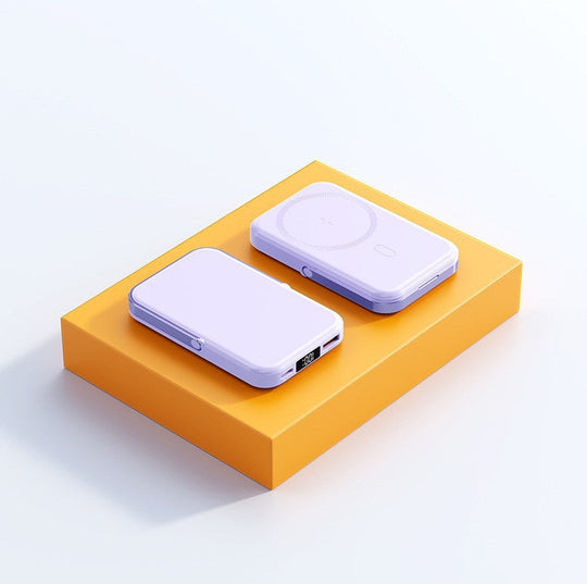 Batterie Externe Portable Sans Fil Magnétique avec Affichage Numérique pour Femme 0