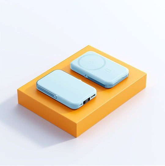 Batterie Externe Portable Sans Fil Magnétique avec Affichage Numérique pour Femme 2